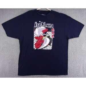 InuYasha Shirt Mens XXL 2XL Anime Manga Kagome Inu Yasha Graphic Tee